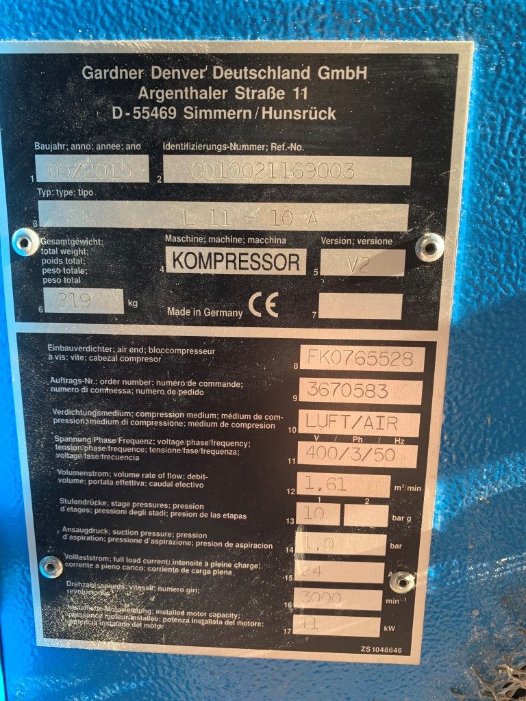 Auto Kastner Gerätebörse CompAir Kompressor