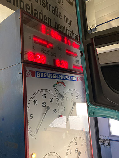 Auto Kastner Gerätebörse 2 x Maha Bremsenprüfstand LKW Type IW7/2E