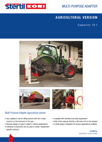 Auto Kastner Kataloge Stertil-Koni Landwirtschaftsadapter