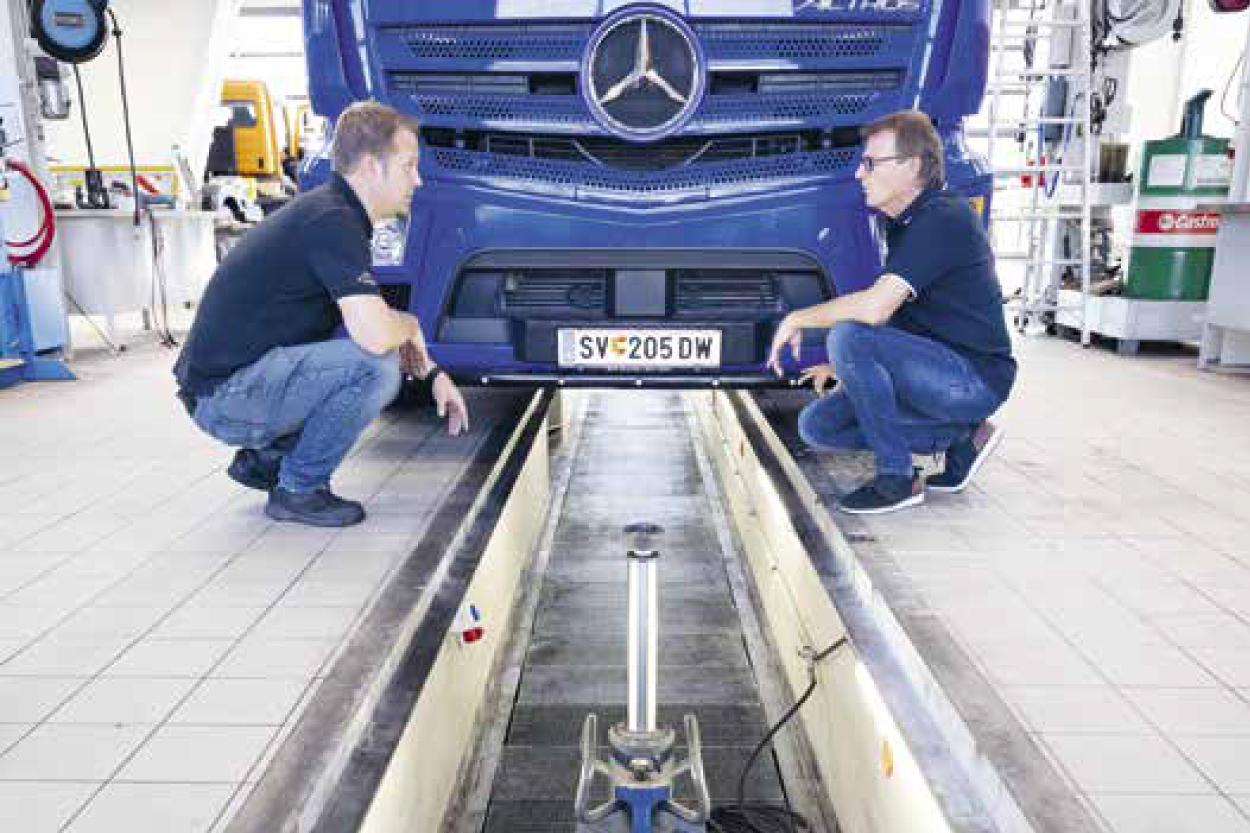 Auto Kastner beim Kunden Kaposi Nutzfahrzeuge