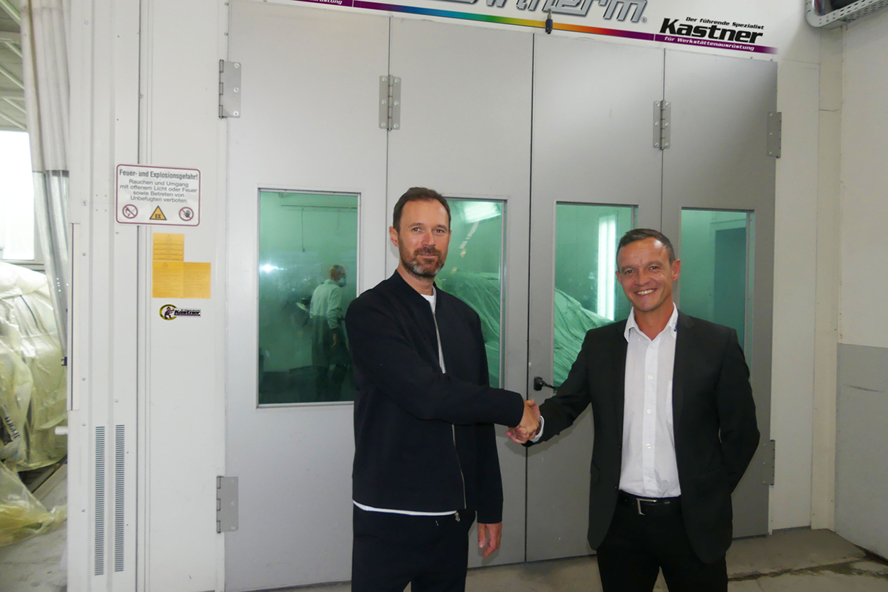 Auto Kastner beim Kunden Autolackiererei HÖRE
