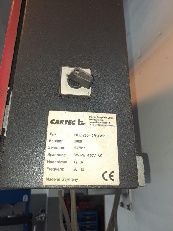 Auto Kastner Bremsprüfstand Bremsenprüfstand Cartec BDE 2204-2M-4WD