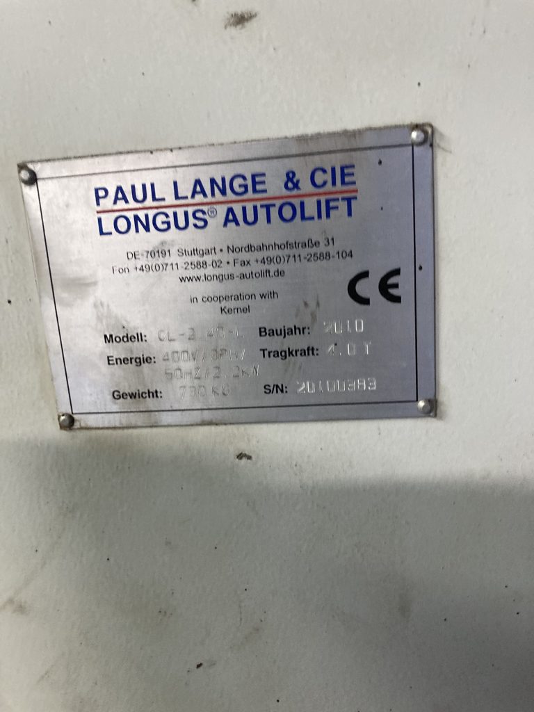 Auto Kastner Gerätebörse 2 Säulenhebebühne hydraulisch