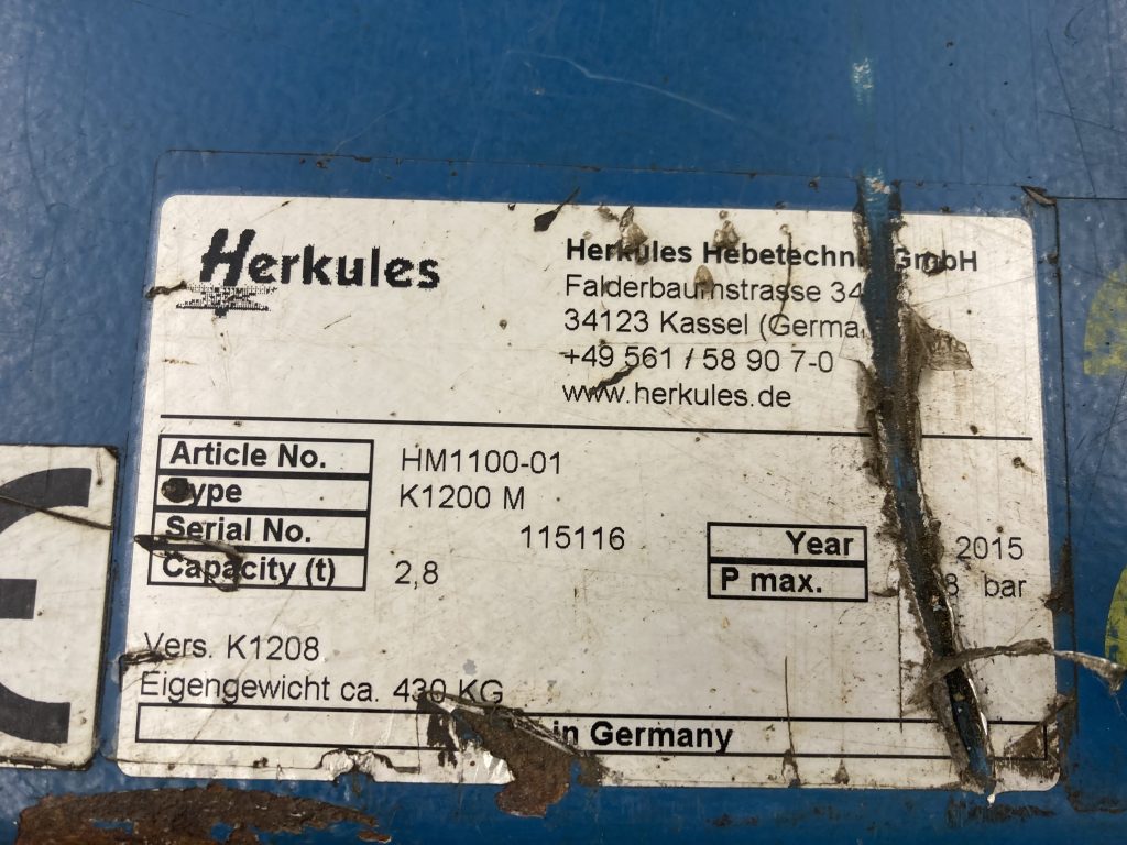 Auto Kastner Gerätebörse Herkules Kurzhubbühne