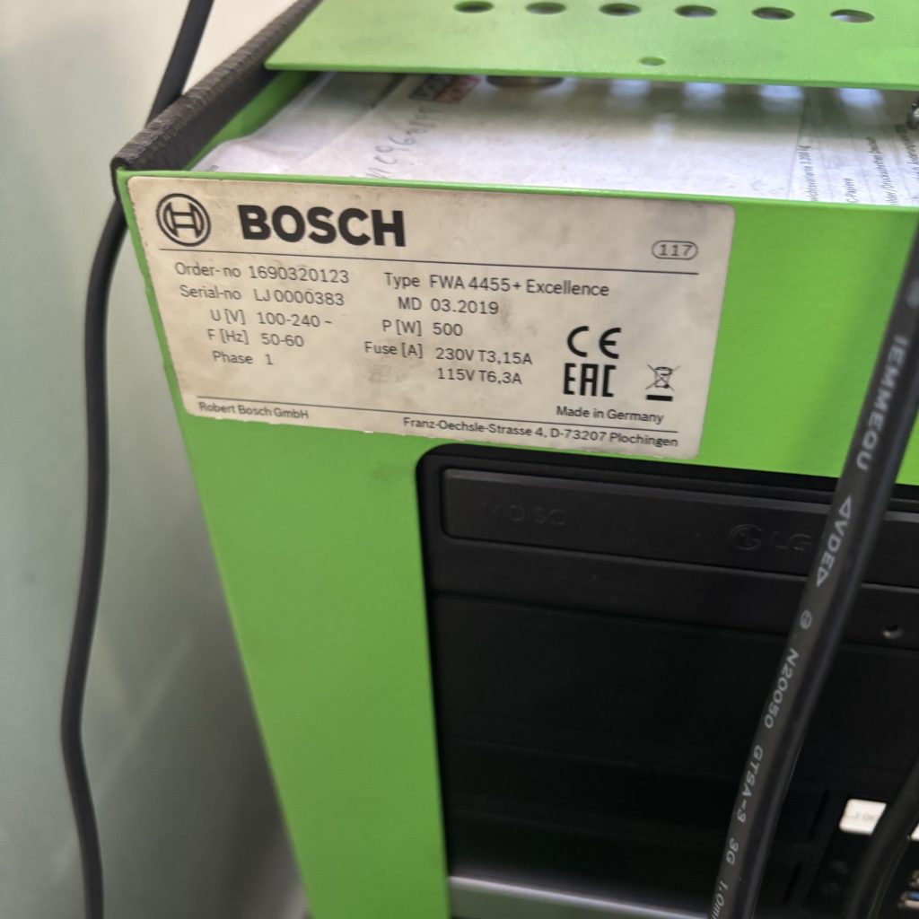 Auto Kastner Gerätebörse Bosch Achsmessgerät FWA 4455+