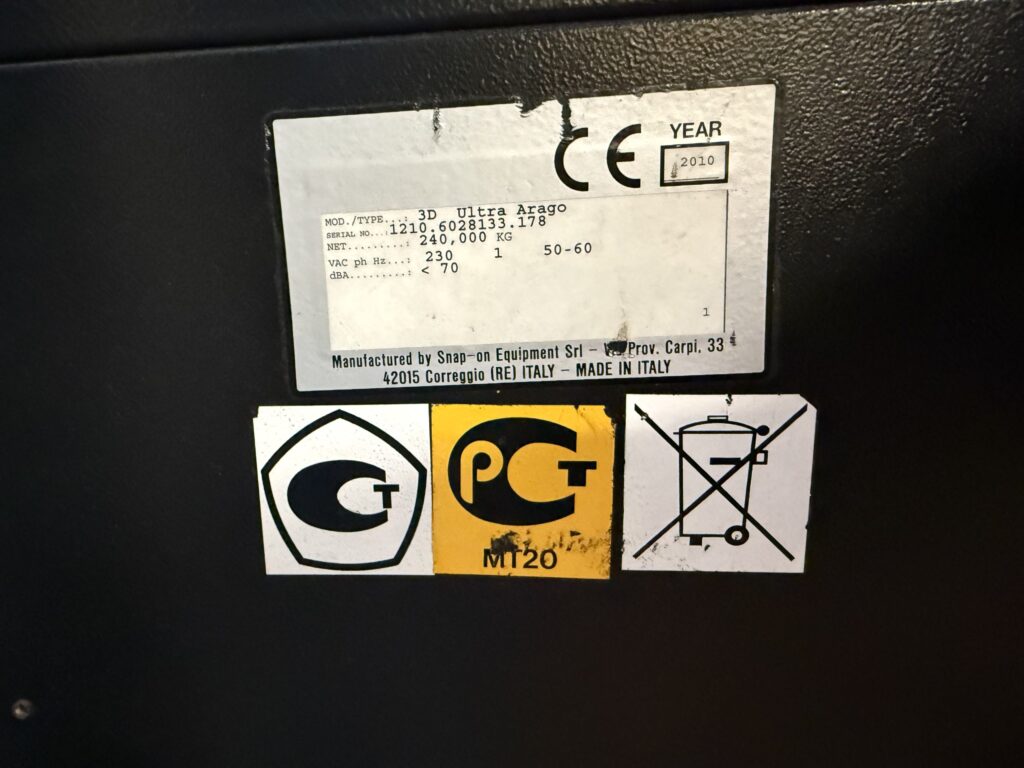 Auto Kastner Achsmessstand 3D Ultra Arago 2010