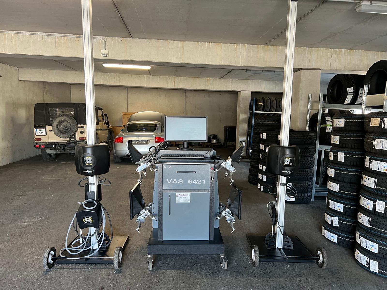 Mehr über den Artikel erfahren Fahrwerksvermessungsgerät – Vas 6421