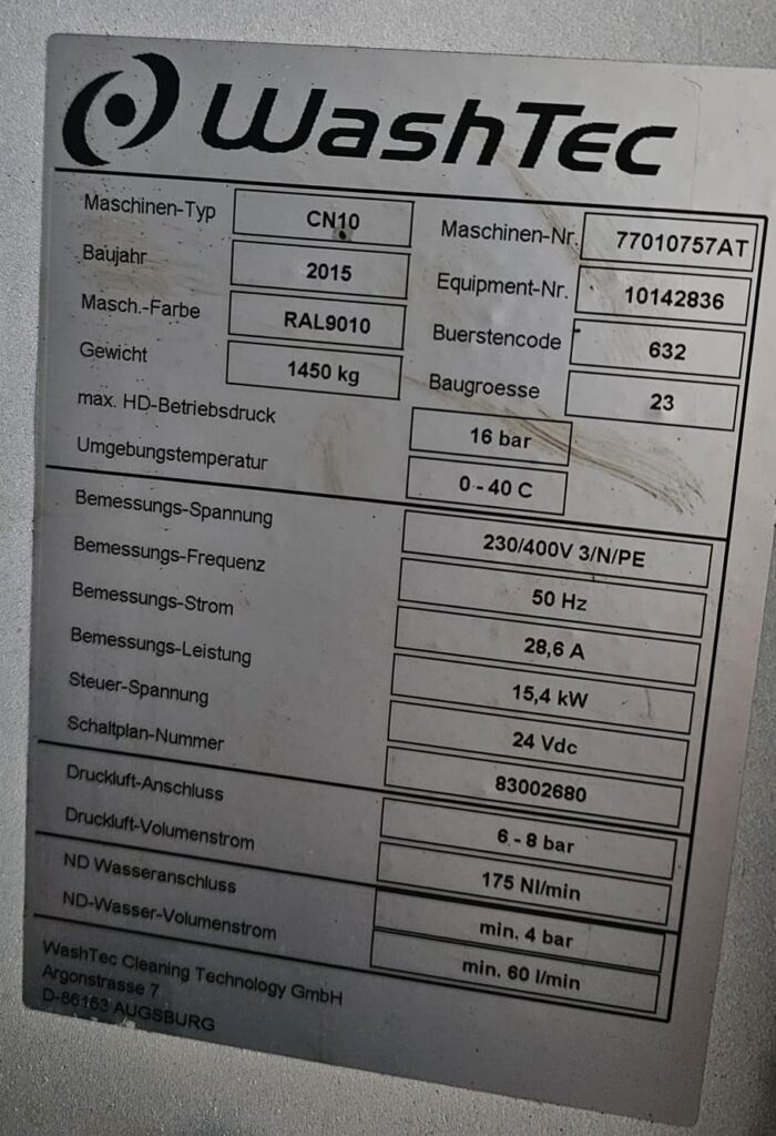 Waschanlage 10