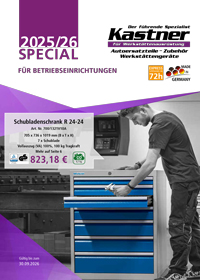 Deckblatt Auto Kastner Special 2025/26 für Betriebseinrichtungen