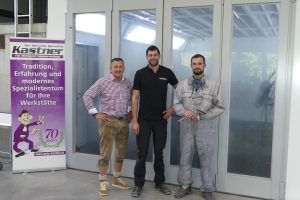 Auto Kastner beim Kunden Firma Autoliebe